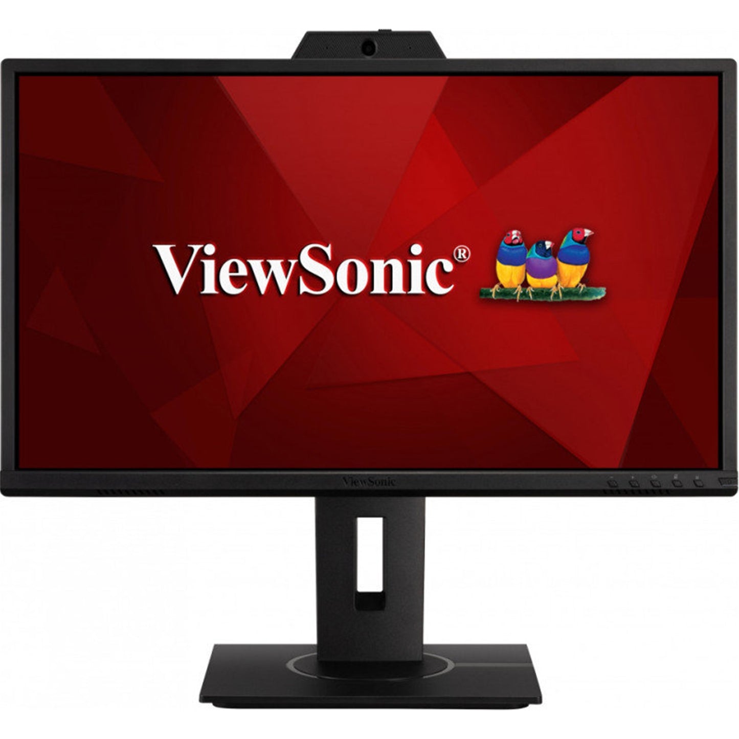 Viewsonic VG2440V 23 Inch Full HD IPS Monitor, Widescreen, 60Hz, 5ms, VGA, HDMI, DisplayPort, Speakers, Webcam, Height Adjustable