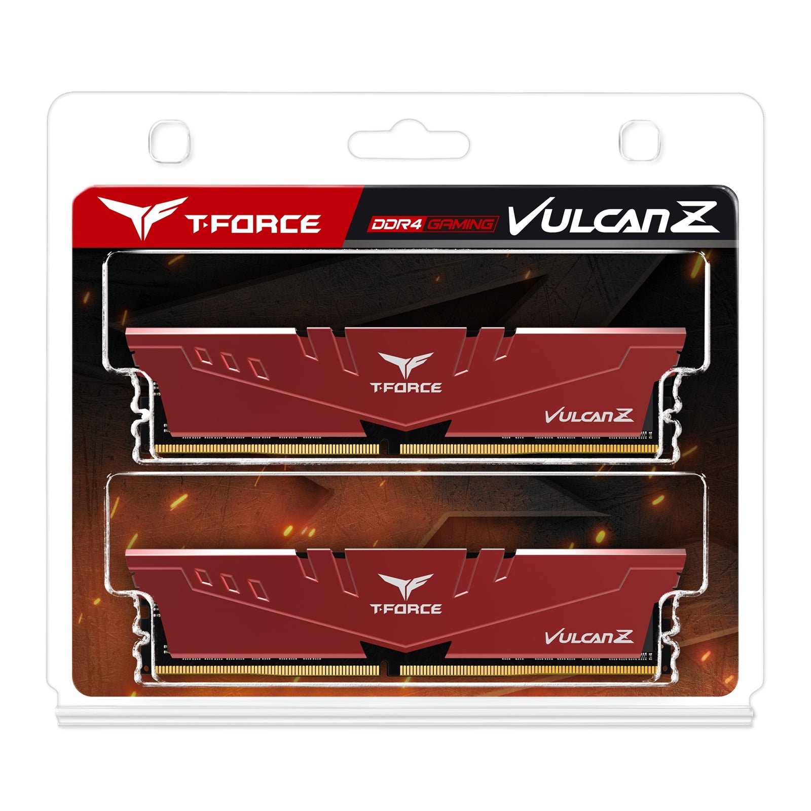 Team T-Force Vulcan Z 64GB Red Heatsink (2 x 32GB) DDR4 3200MHz 