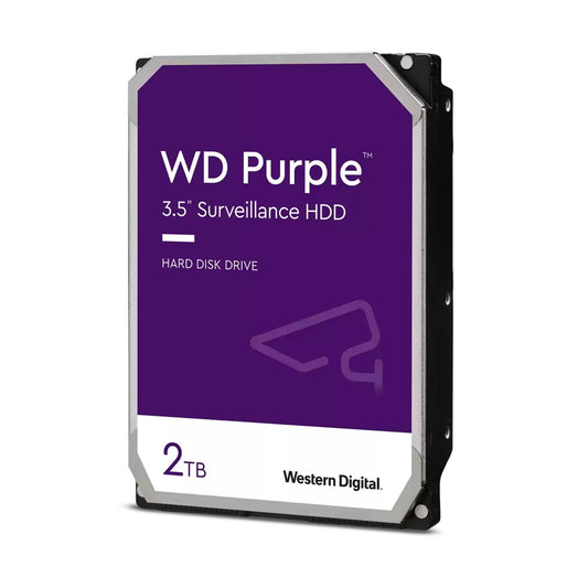 WD Purple 2TB 3.5" 5400RPM 64 MB Cache SATA Surveillance Internal Hard Drive