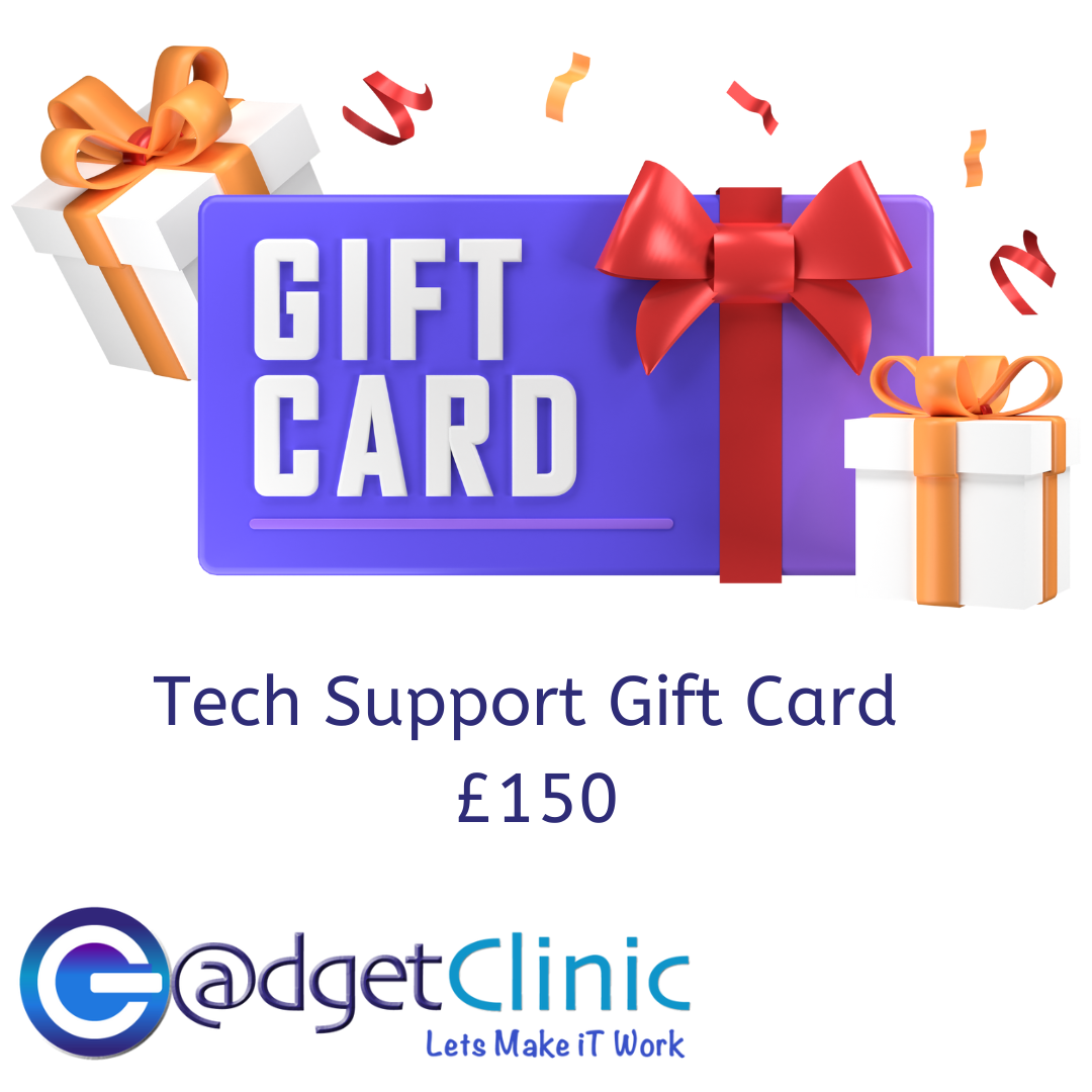 Tech Support Gift Card Worth £150 ONLY £32