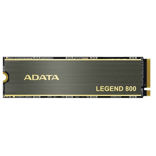 Adata Legend 800 (ALEG-800-1000GCS) 1TB NVMe SSD, PCIe Gen4, M.2 Interface, 2280, Read 3000 MB/s, Write 1300 MB/s, Heatsink, 3 Year Warranty