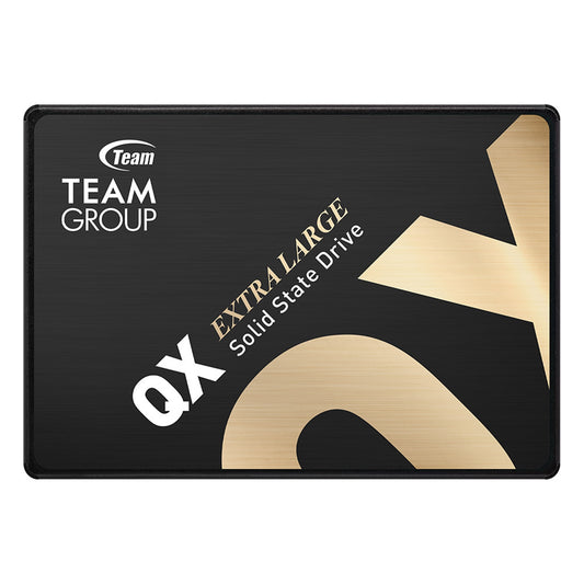 Team QX 4TB SATA III SSD, 2.5" Form Factor, Read 540MBps, Write 490 MBps