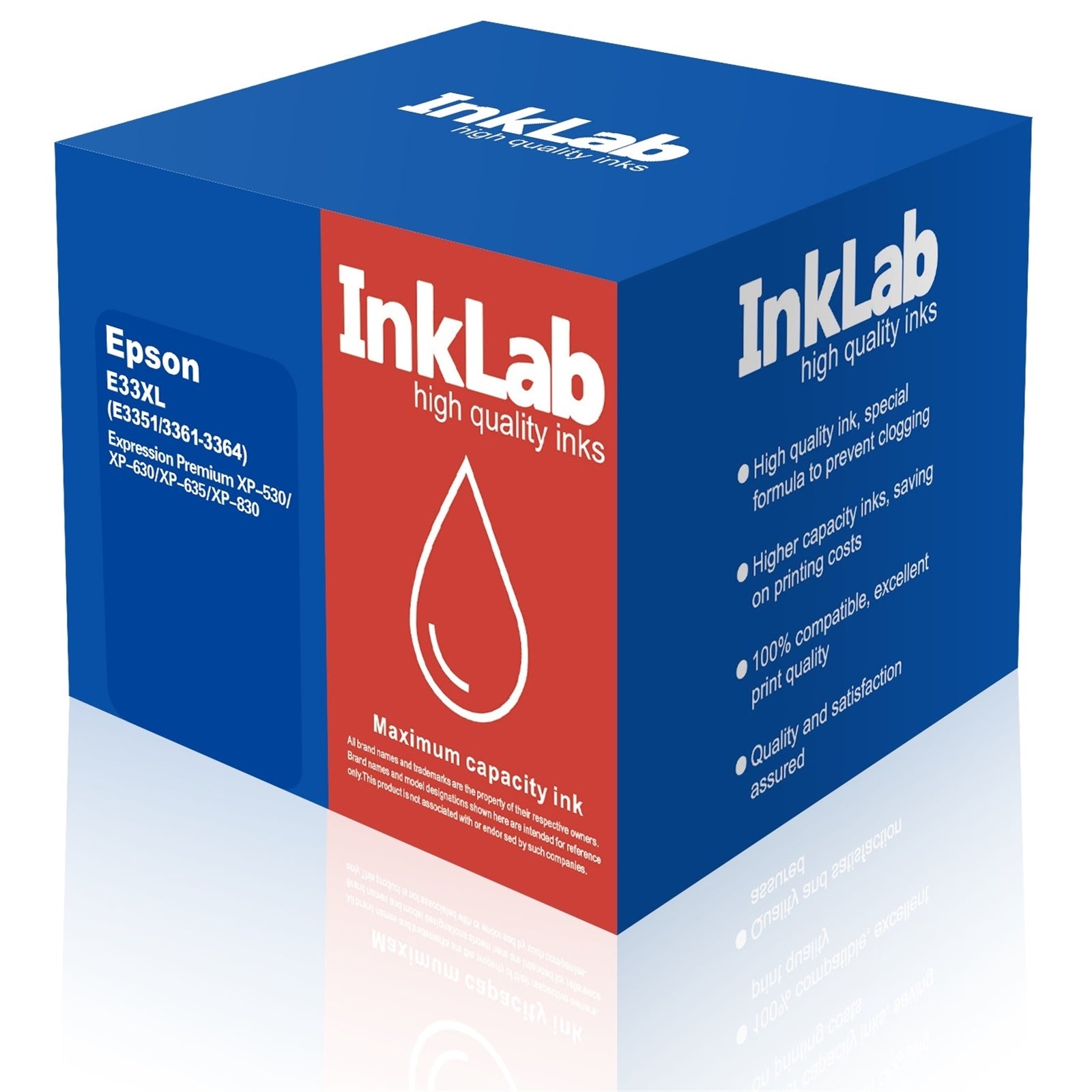 InkLab 33 XL Epson Compatible Multipack Replacment Ink