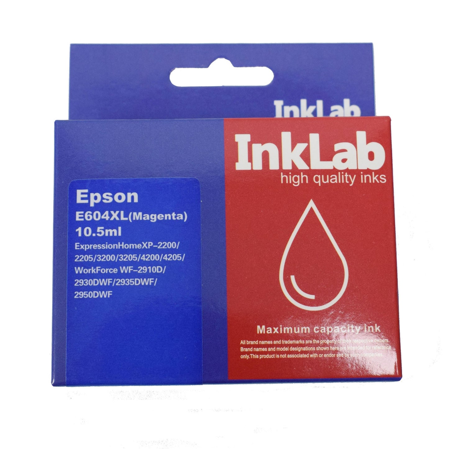 InkLab 604 Epson Compatible Magenta Replacement Ink