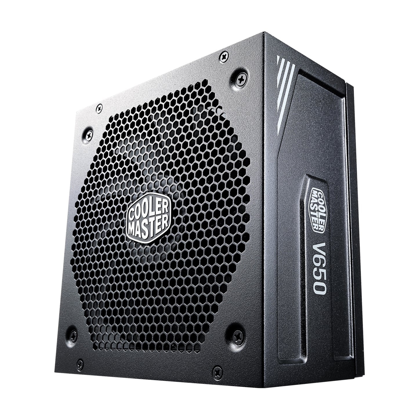 Cooler Master V650 GOLD V2 650W PSU, 135mm Silent FDB Fan, 80 PLUS Gold, Fully Modular, UK Plug, 40% Semi-Fanless Mode with Hybrid Switch, Half-Bridge LLC Resonant Converter And DC-DC Technology.